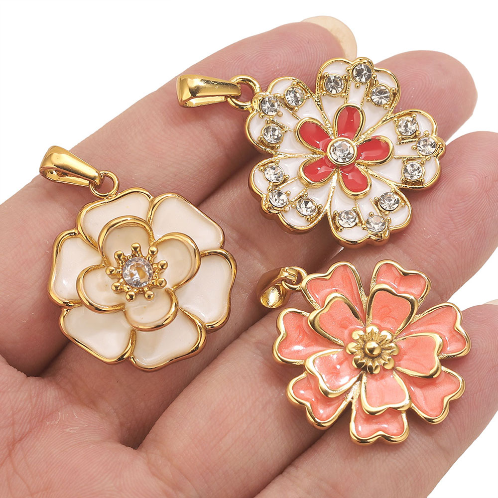 2PCS Stainless Steel Enamel La - مراجعة Flower Supplies وسعره