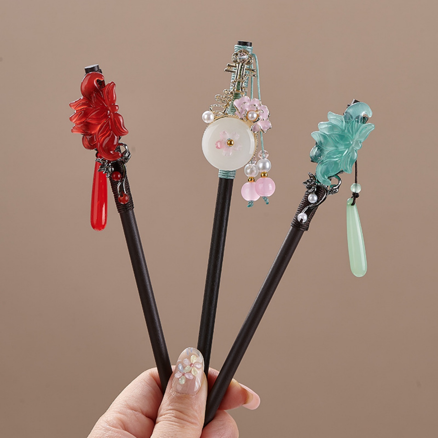 Vintage Flower Hairpin For Wom - مراجعة Florist Supplies وسعره