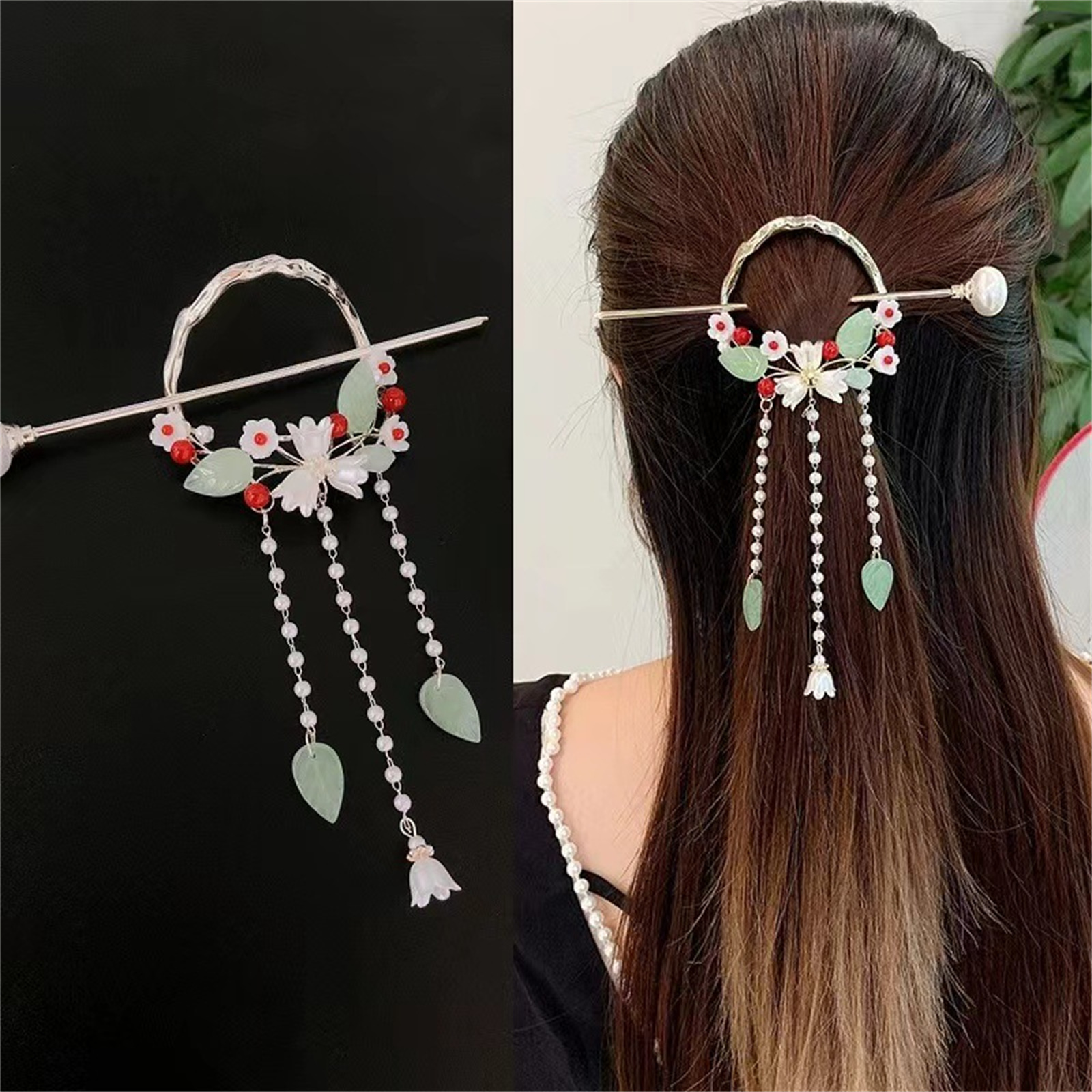 Ethnic Style Hairpin For Women - مراجعة Florist Supplies وسعره