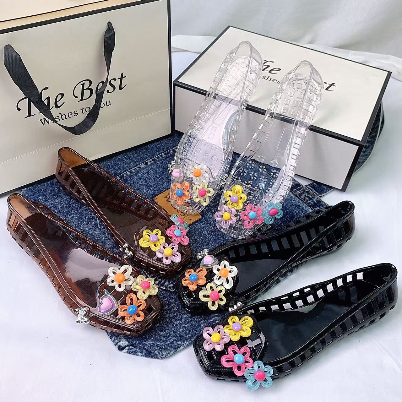 Fashionable Women's Shoes Jell - مراجعة Florist Supplies وسعره