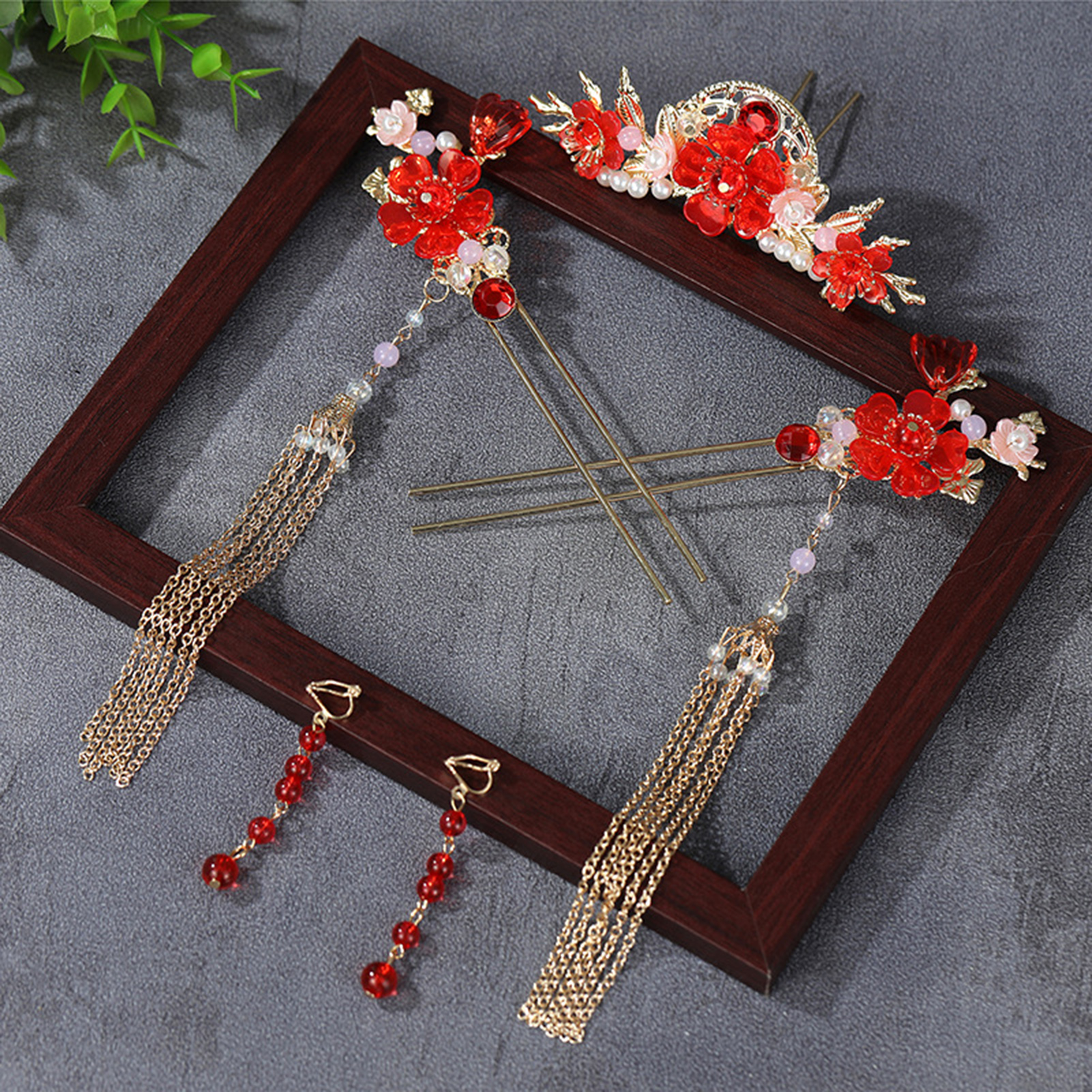 Ancient Wedding Hairpin Sets F - مراجعة Florist Supplies وسعره