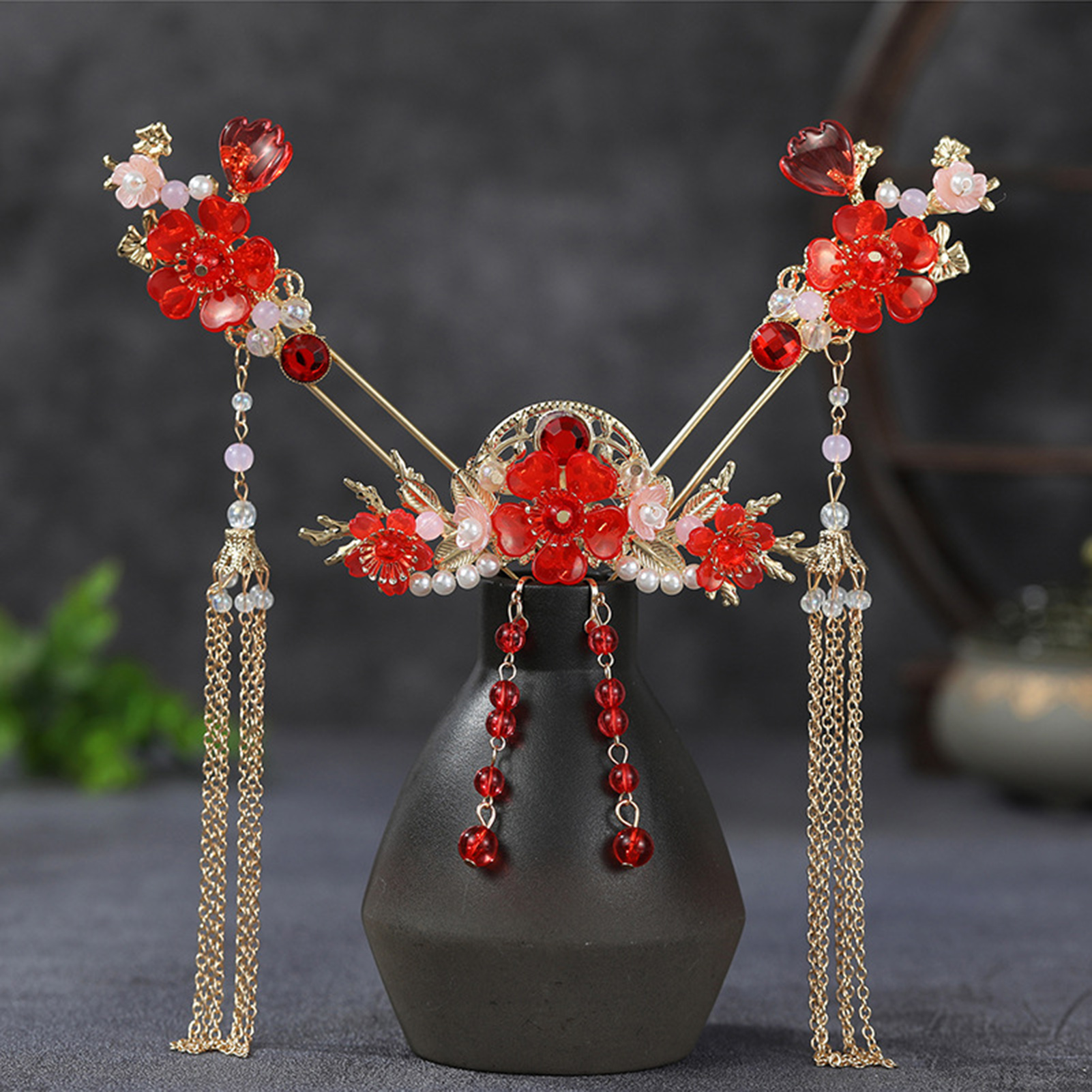 Ancient Wedding Hairpin Sets F - مراجعة Florist Supplies وسعره