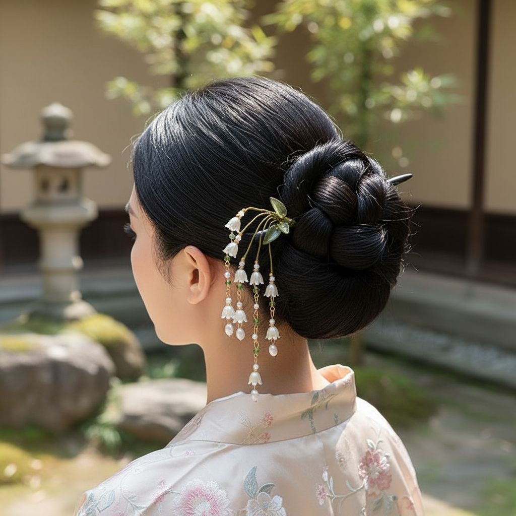 Lily Of The Valley1 Hair Stick - مراجعة Florist Supplies وسعره
