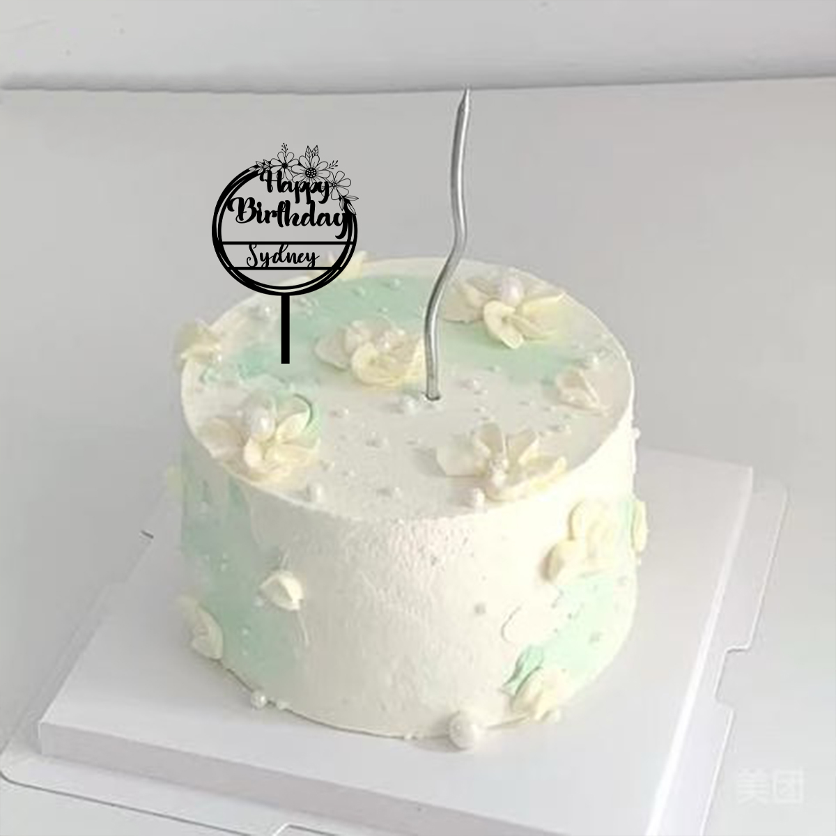 1PC Cartoon Happy birthday wis - مراجعة Flower Supplies وسعره