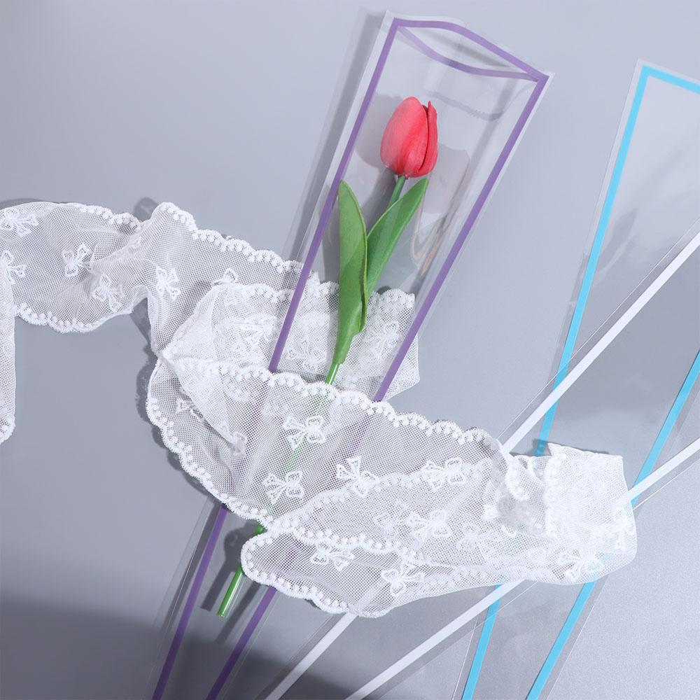 50PCS Transparent Flower Packa - مراجعة Flower Supplies وسعره