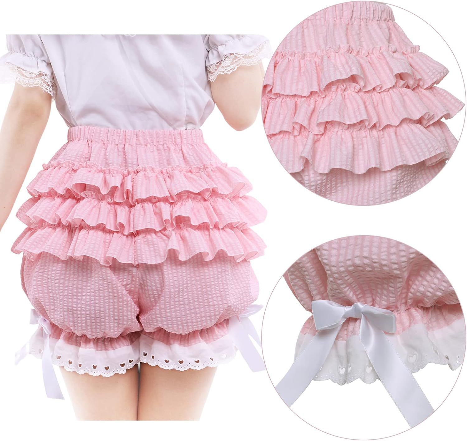 Lolita pants cute strap bow-kn - مراجعة Florist Supplies وسعره
