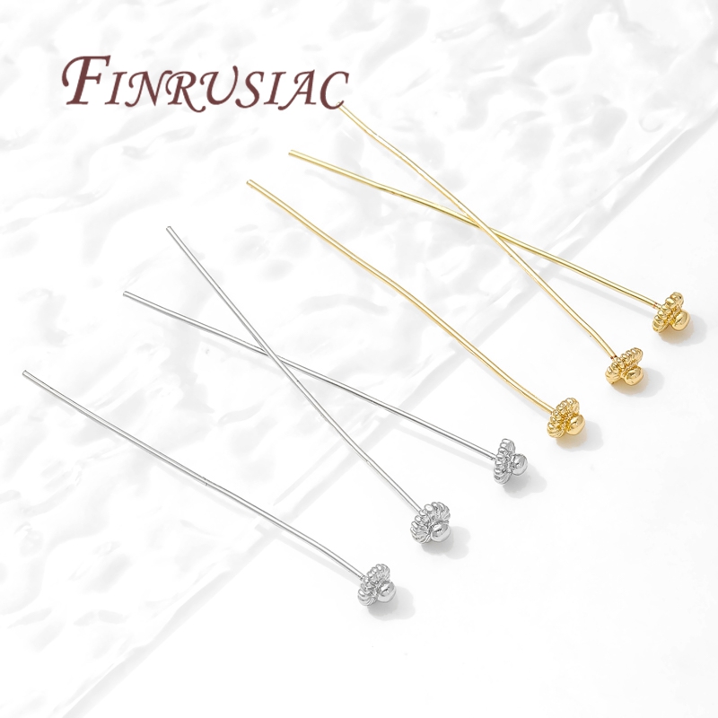 10/20Pcs/Lot 18K Gold-plated P - مراجعة Flower Supplies وسعره