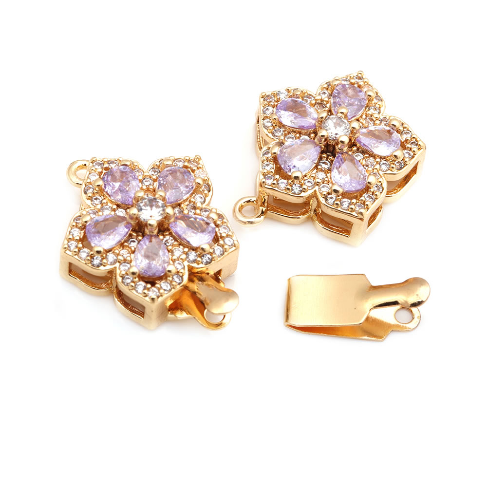 4 Sets Full Size 21x15MM 18K G - مراجعة Flower Supplies وسعره