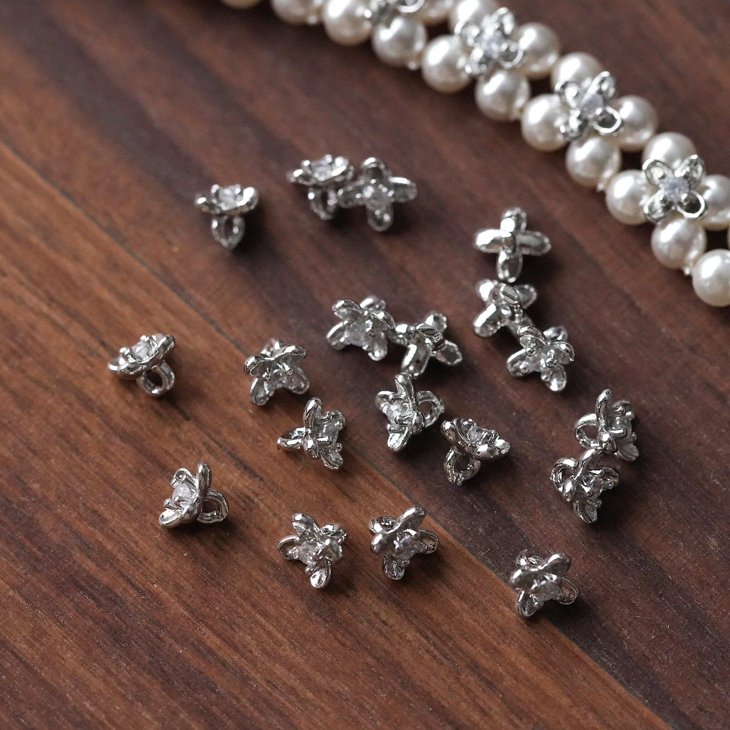 20PCS Gold Plated Brass Mini Z - مراجعة Flower Supplies وسعره