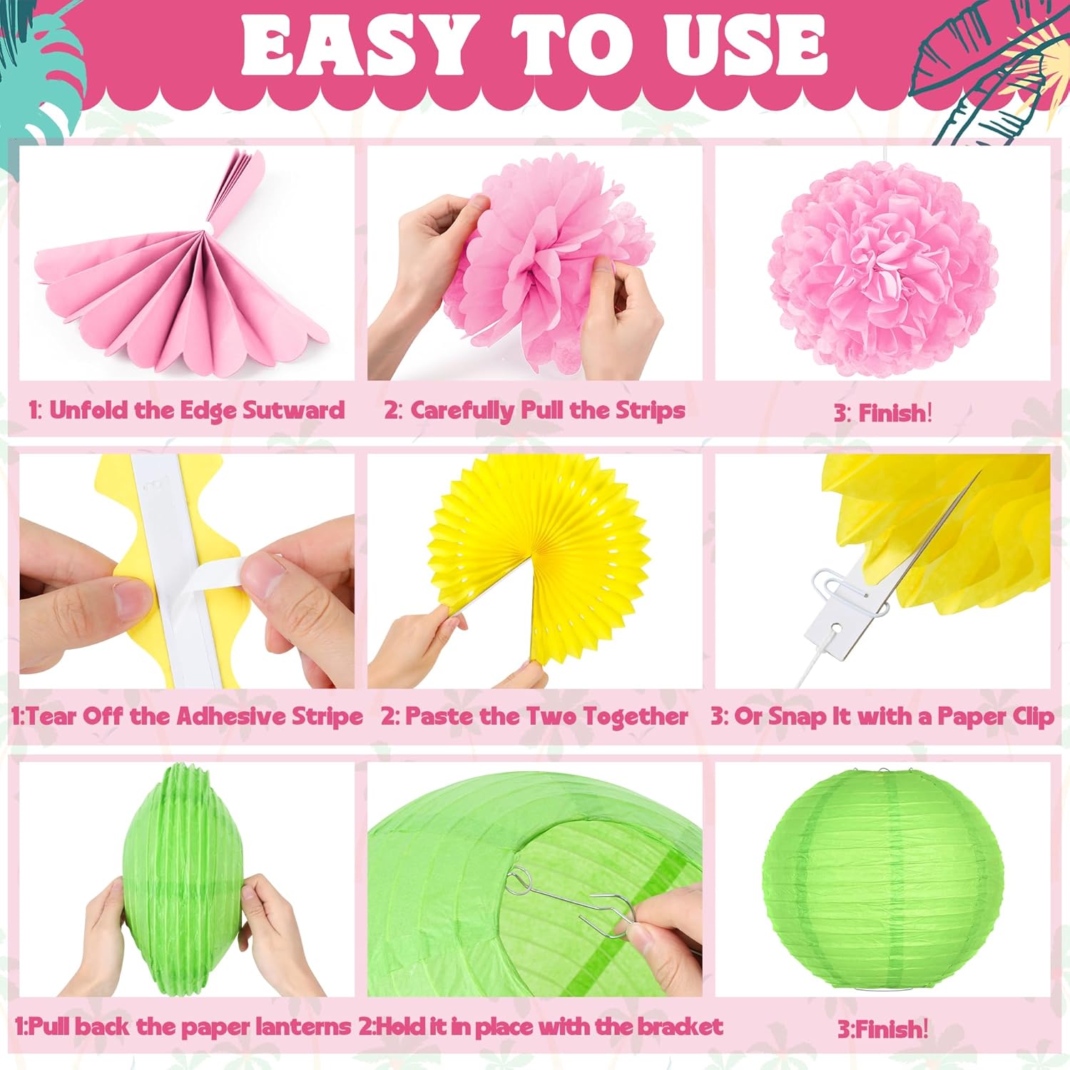 13PCS Hawaiian Luau Party Deco - مراجعة Flower Supplies وسعره