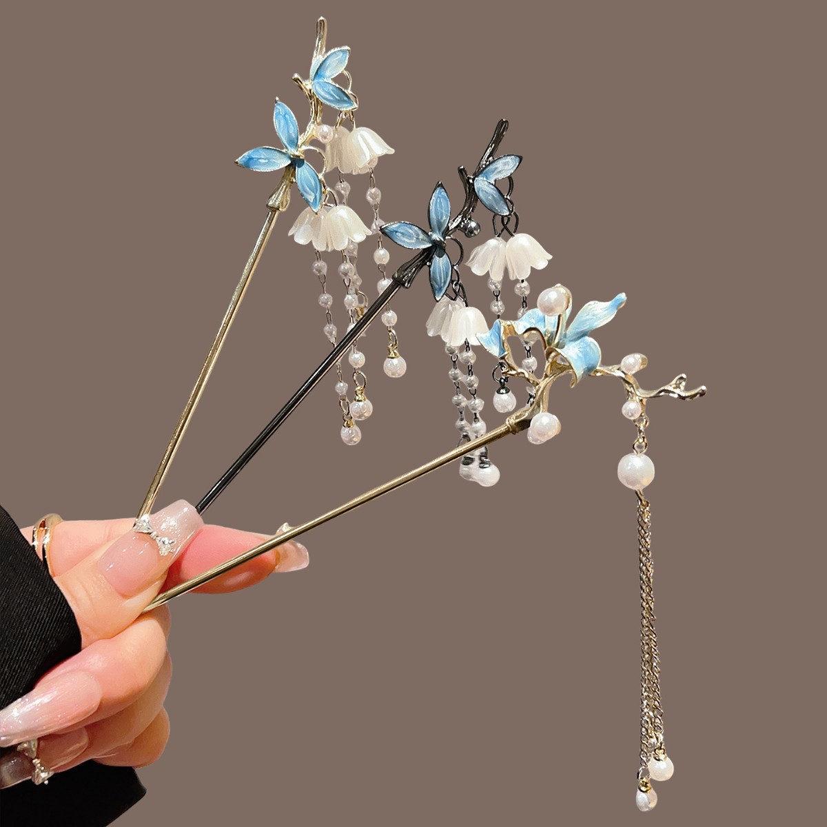 New Chinese Style Antique Hair - مراجعة Florist Supplies وسعره