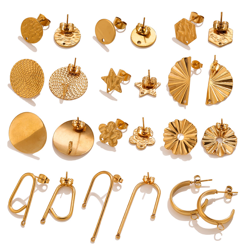 10pcs Stainless Steel Earrings - مراجعة Flower Supplies وسعره