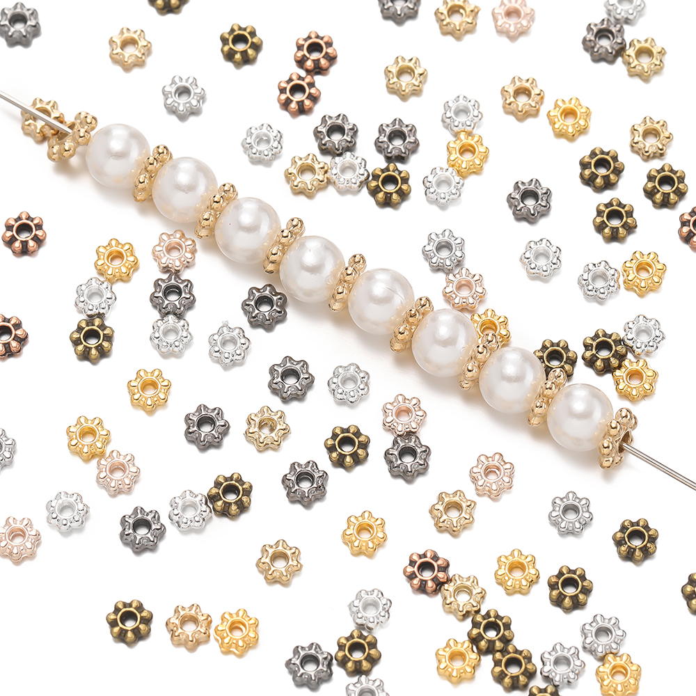 200pcs/lot 4/6mm Daisy Snowfla - مراجعة Flower Supplies وسعره