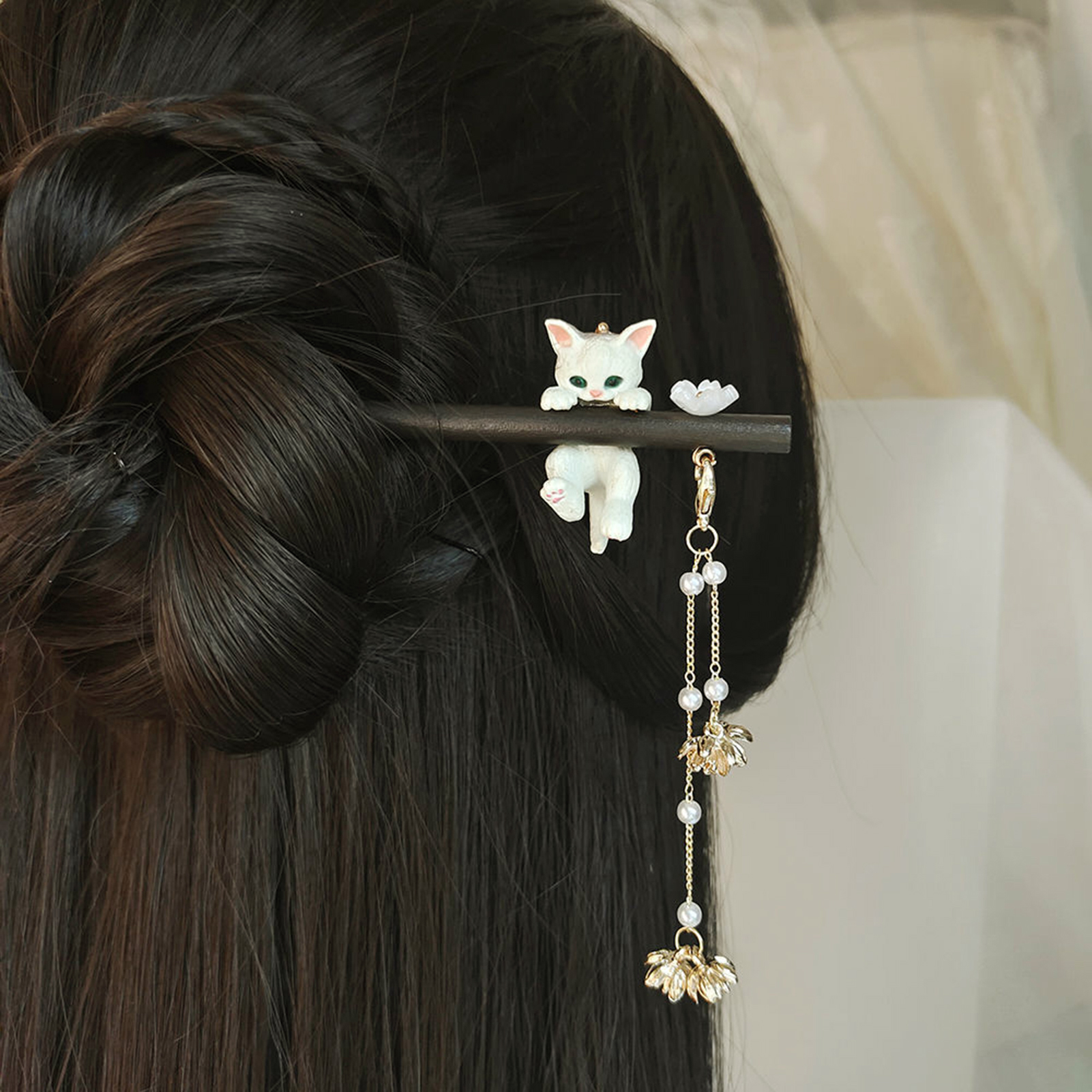 Chinese Style Hairpin For Wome - مراجعة Florist Supplies وسعره