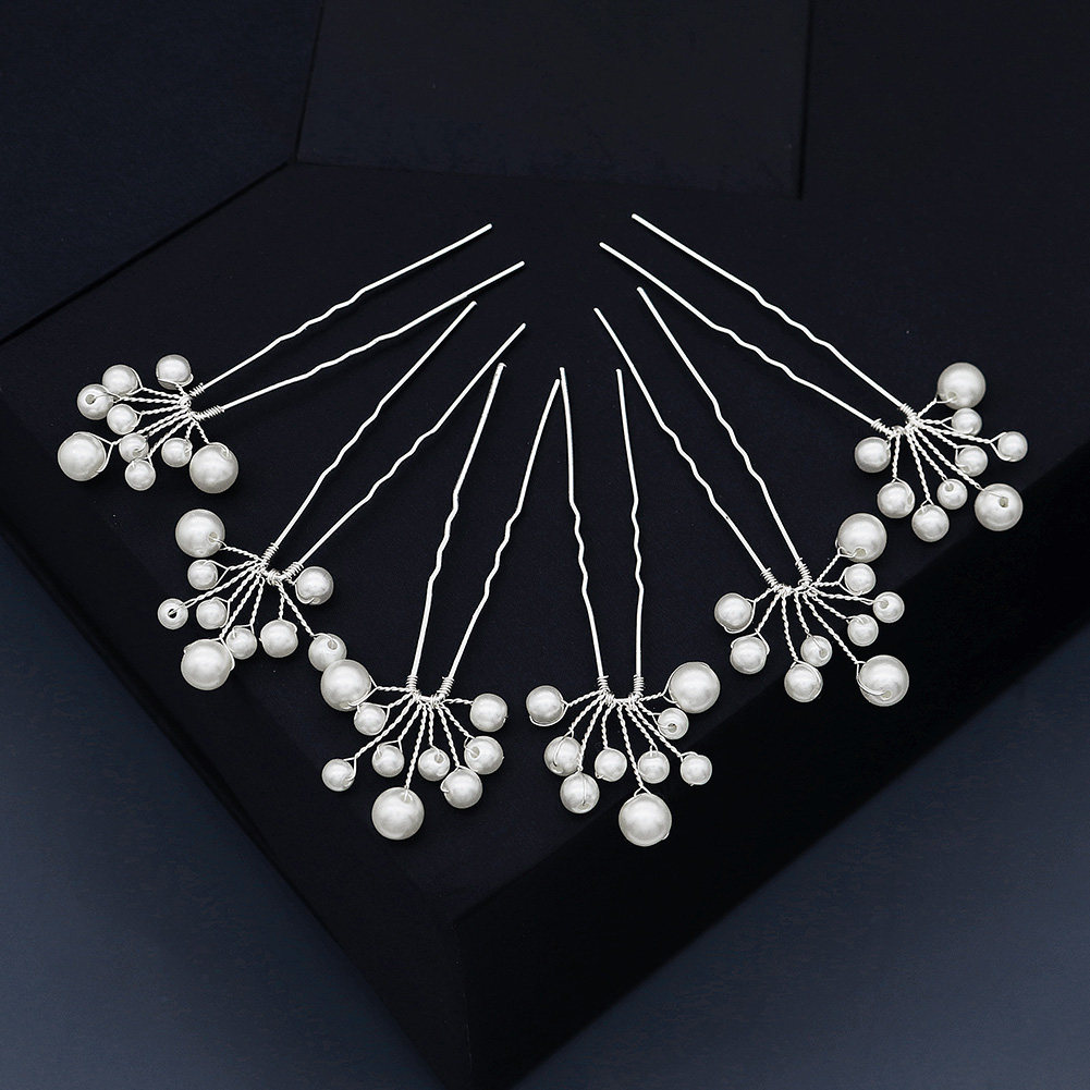 Vintage Pearl Flower Hairpin S - مراجعة Florist Supplies وسعره
