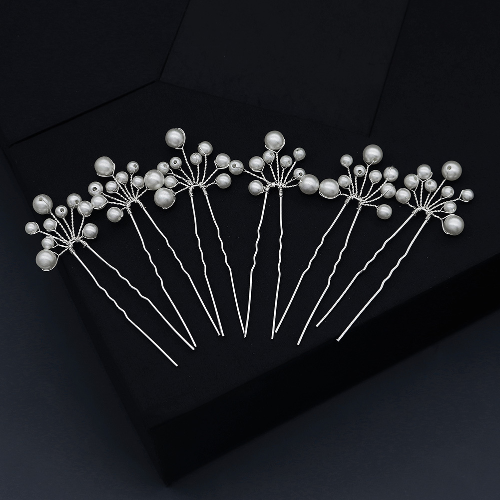 Vintage Pearl Flower Hairpin S - مراجعة Florist Supplies وسعره